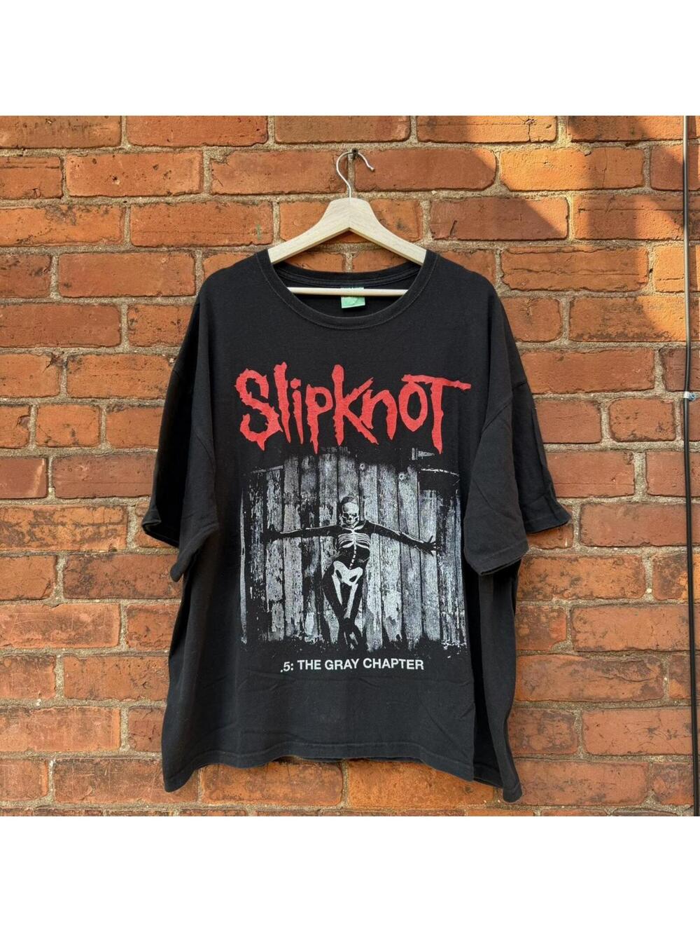 Vintage slipknot the gray chapter tour t shirt 2014 XXL